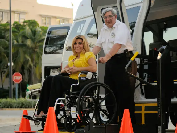 Non-emergency stretcher and gurney transportation