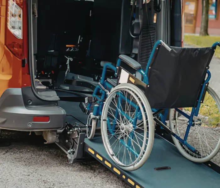 Wheelchair van transportation service by The Medical Ride